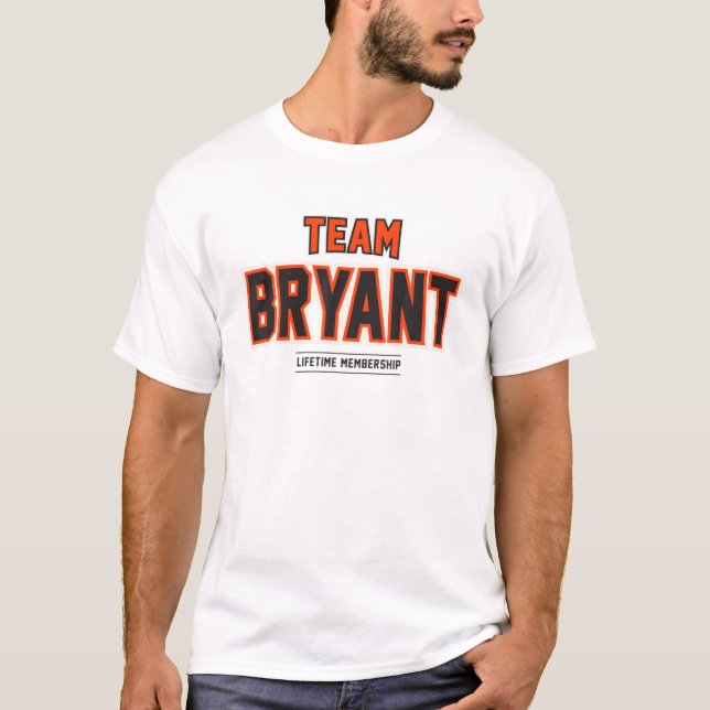 Camiseta Sobrenome de Apelido da Família Orgulhosa do Team  (Frente)