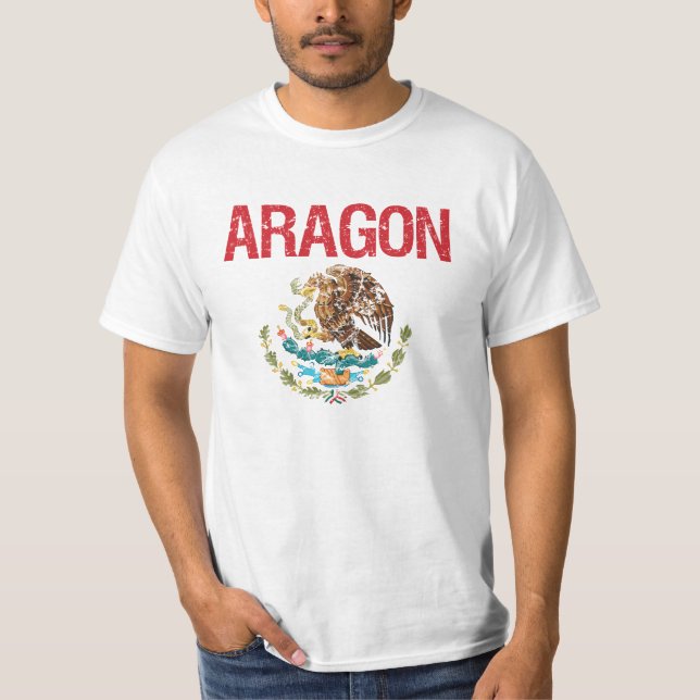 Camiseta Sobrenome de Aragon (Frente)