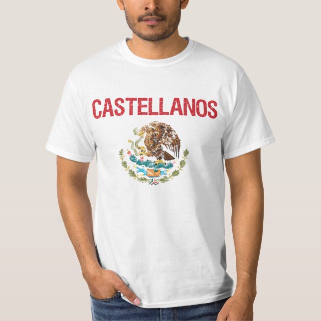 Camiseta Sobrenome de Castellanos (Frente)