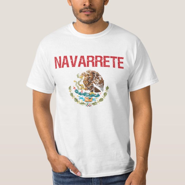 Camiseta Sobrenome de Navarrete (Frente)
