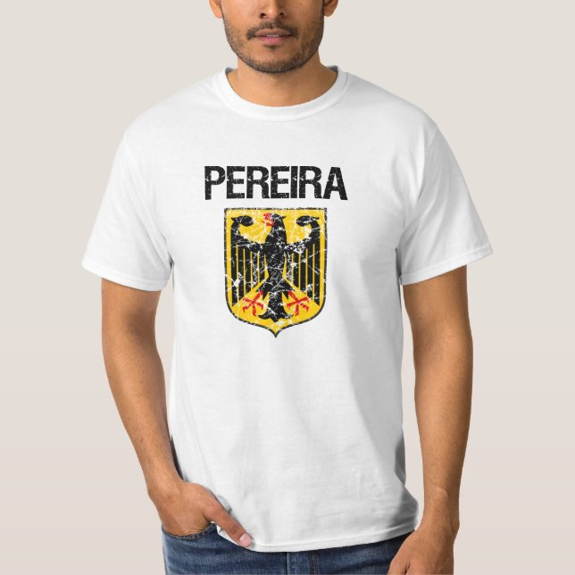 Camiseta Sobrenome de Pereira (Frente)