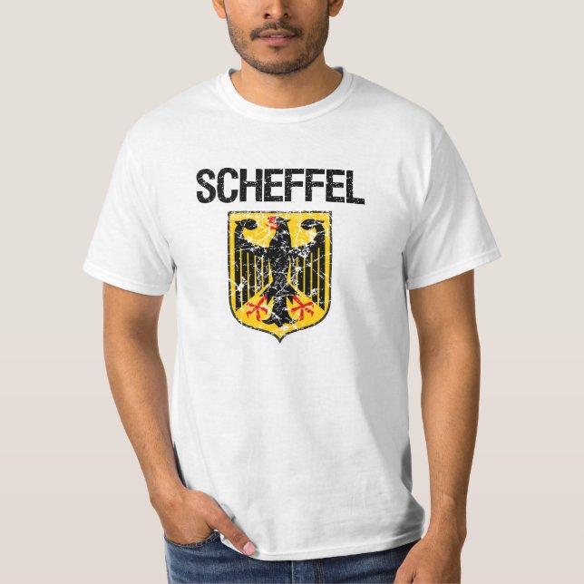 Camiseta Sobrenome de Scheffel (Frente)