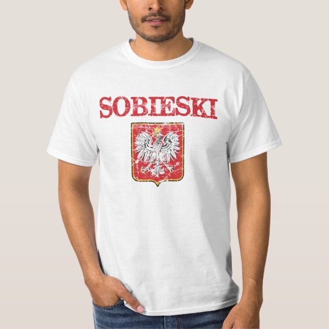 Camiseta Sobrenome de Sobieski (Frente)