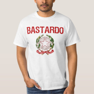 Camiseta Sobrenome do italiano de Bastardo