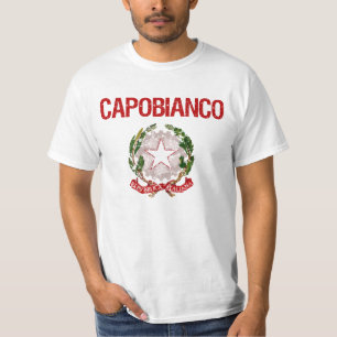 Camiseta Sobrenome do italiano de Capobianco
