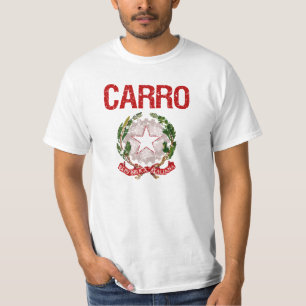 Camiseta Sobrenome do italiano de Carro