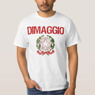 Camiseta Sobrenome do italiano de Dimaggio