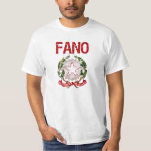 Camiseta Sobrenome do italiano de Fano