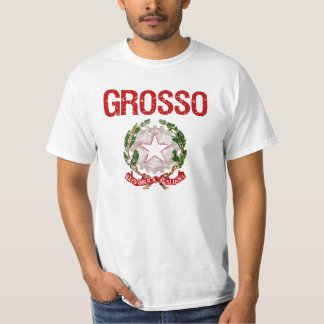 Camiseta Sobrenome do italiano de Grosso
