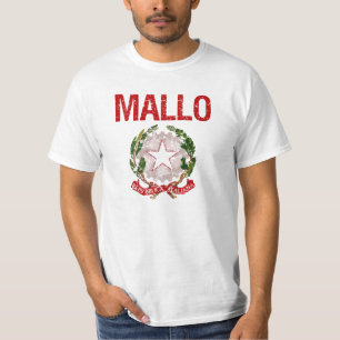 Camiseta Sobrenome do italiano de Mallo