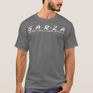 Camiseta Sobrenome Garza Surname Garza da Família Garza
