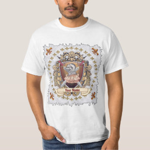 Camiseta Sobrenome Knight Shield