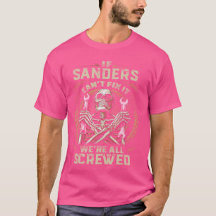 Camiseta Sobrenome Sanders, se Sanders não consegue consert