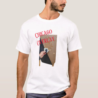 Camiseta Sobreposição de Chicago USPSA
