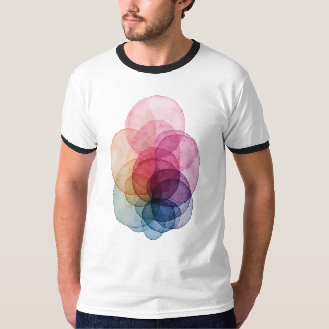 Camiseta Sobreposição Vívida V01 (Frente)