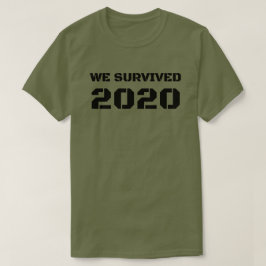 Camiseta Sobrevivemos a 2020