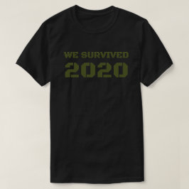 Camiseta Sobrevivemos a 2020