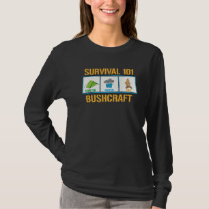 Camiseta Sobrevivência 101 Carroçaria de Formação Natureza