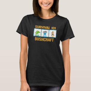 Camiseta Sobrevivência 101 Carroçaria de Formação Natureza