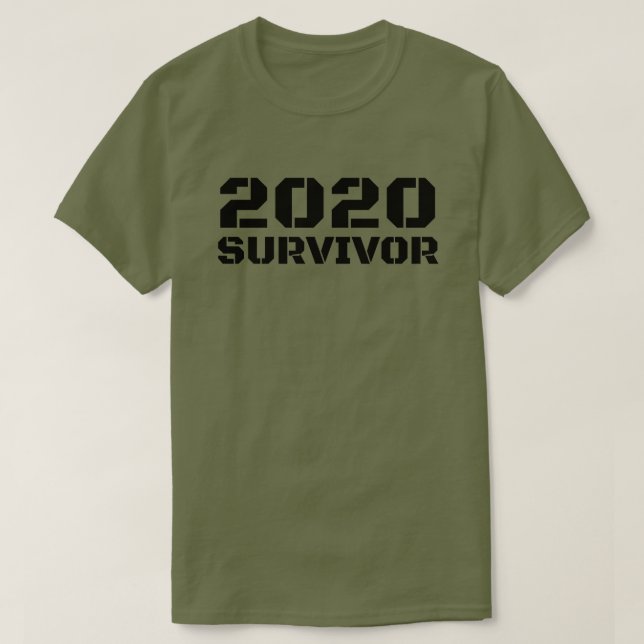 Camiseta Sobrevivência 2020 (Frente do Design)
