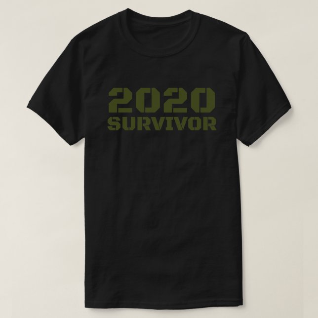 Camiseta Sobrevivência 2020 (Frente do Design)