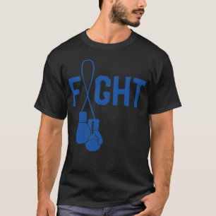 Camiseta Sobrevivência à consciência do Cancer Colorecta