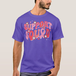 Camiseta Sobrevivência Cancer Mama Consciência Rosa Supo da