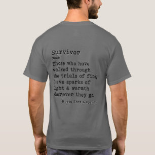 Camiseta Sobrevivência: Capa Curta