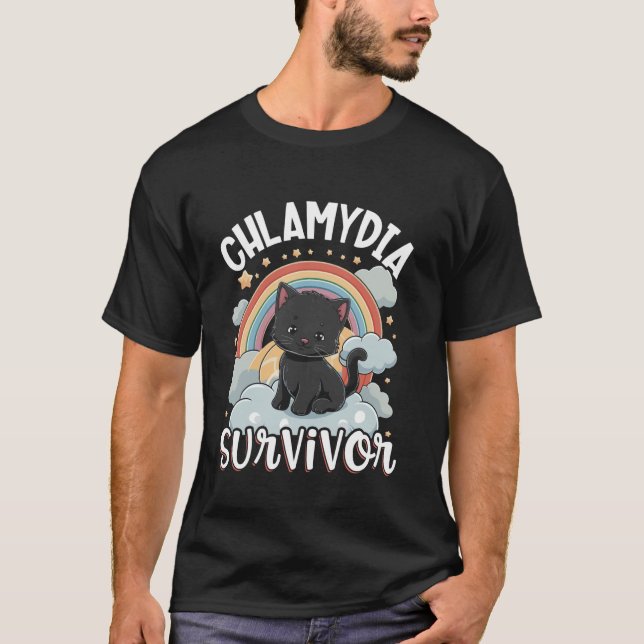 Camiseta Sobrevivência Chlamydia (Frente)