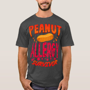 Camiseta Sobrevivência com Alergia a Peanut 1