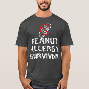 Camiseta Sobrevivência com Alergia a Peanut 1