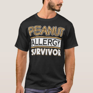 Camiseta Sobrevivência da Alergia de Peanut