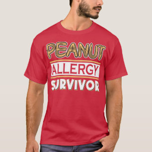 Camiseta Sobrevivência da Alergia de Peanut