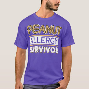 Camiseta Sobrevivência da Alergia de Peanut