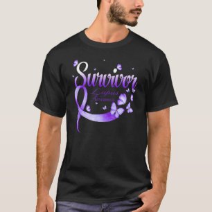Camiseta Sobrevivência da Borboleta Sensibilização para o L
