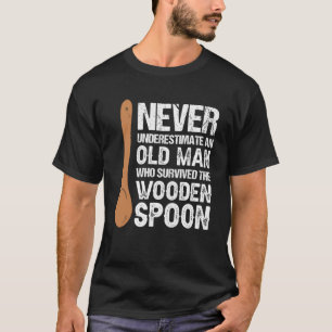 Camiseta Sobrevivência da Coluna de Madeira retrorativa 5