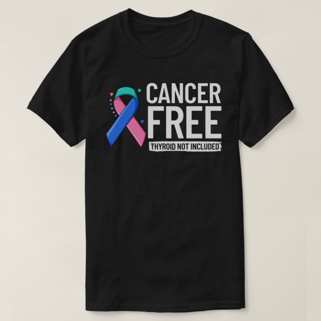 Camiseta Sobrevivência da Consciência da Fita do Cancer da  (Frente do Design)