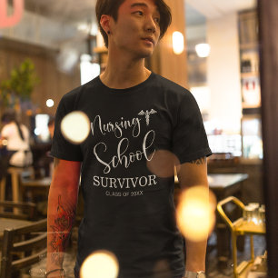 Camiseta Sobrevivência da Escola de Enfermagem   Formando 