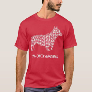 Camiseta Sobrevivência da Fita Branca com Sensibilização do
