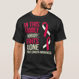 Camiseta Sobrevivência da fita do Cancer da garganta da cab