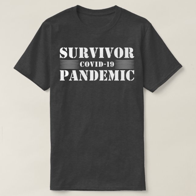Camiseta Sobrevivência da Pandemia (Frente do Design)