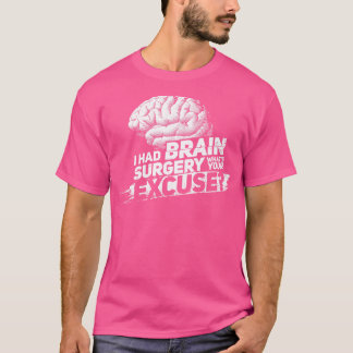 Camiseta Sobrevivência de Cirurgia Cerebral Orgulhosa 1