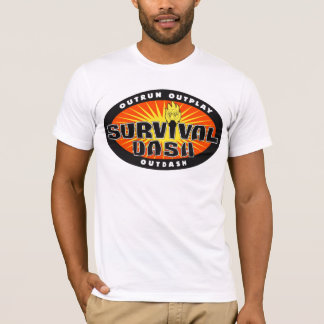 Camiseta Sobrevivência de Raça de Traços T