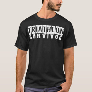 Camiseta Sobrevivência de Triathlon 1