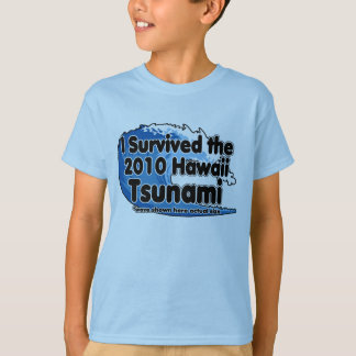 Camiseta Sobrevivência de Tsunami