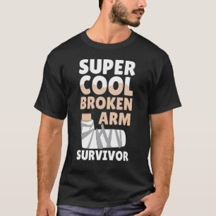 Camiseta Sobrevivência do Braço legal quebrado Inj