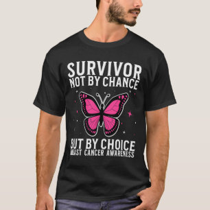 Camiseta Sobrevivência do Câncer da Mama Sensibilização par