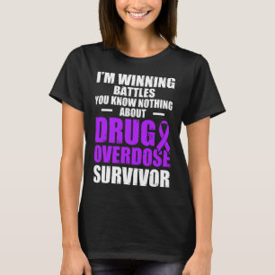 Camiseta Sobrevivência do Guerreiro em Sobredosagem de Medi