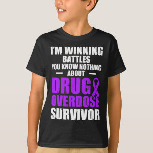 Camiseta Sobrevivência do Guerreiro em Sobredosagem de Medi