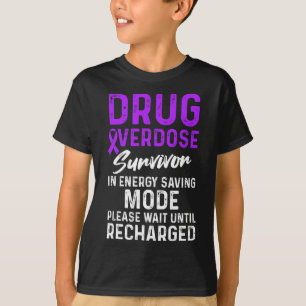 Camiseta Sobrevivência do Guerreiro em Sobredosagem de Medi